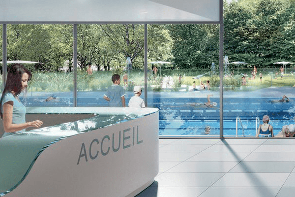 Accueil de l'aquarena